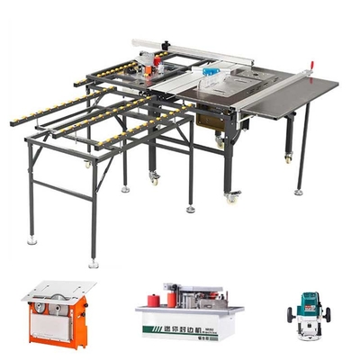 Le panneau de Tableau de glissement de mélamine a vu la découpeuse 5.4KW en bois portative