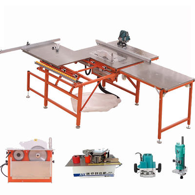 Le Tableau de glissement de travail du bois a vu les machines en bois de panneau avec le moteur sans brosse 5.5kw